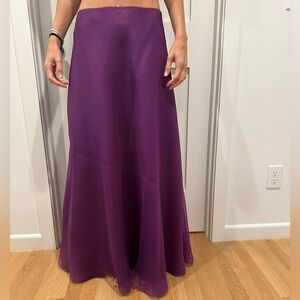 RALPH LAUREN silk tule skirt- floaty layers 6 medium